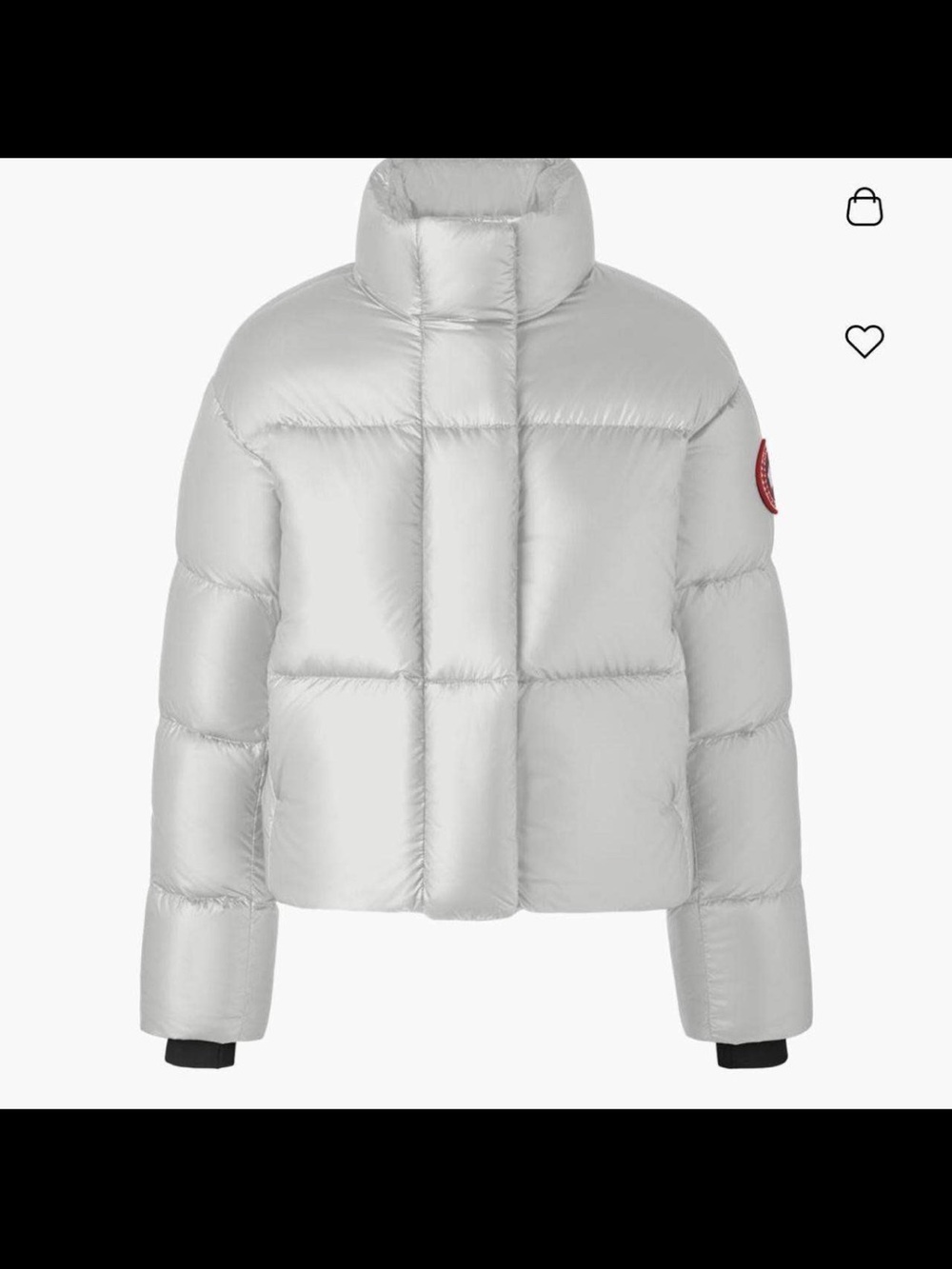 Canada goose gray puffer - Picture 4 of 9